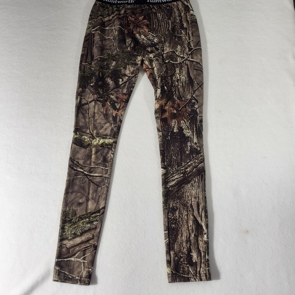 Huntworth Lightweight  Camo Under Layer Leggings Heat Size Mens Medium
